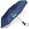 Whimsical Auto-Open Compact Umbrella – Navy