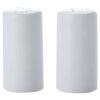 White Basics Cylindrical Salt & Pepper
