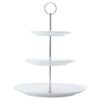 White Basics Diamonds 3-Tier Cake Stand