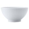 White Basics Diamonds Rice Bowl