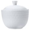 White Basics Diamonds Sugar Bowl