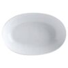 White Basics Oval Bowl