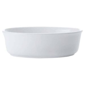 White Basics Pie Dish Oval