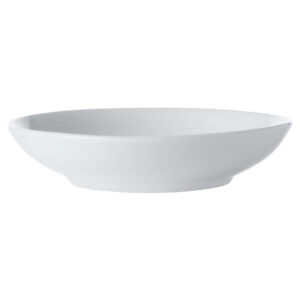 White Basics Round Sauce Dish