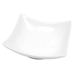 White Basics Wave Sauce Dish