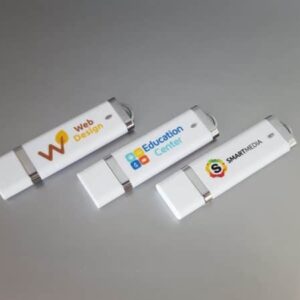 White Slimline Usb
