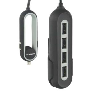 Whizzy 4 Port USB Car Charger