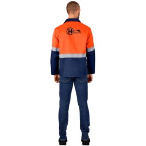 Traffic Premium Two-Tone Hi-Viz Reflective Jacket - Image 3