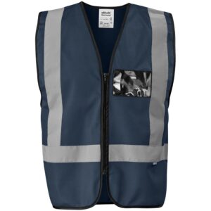 Direction En4 Hi-Viz Reflective Full Zip Vest - Image 10
