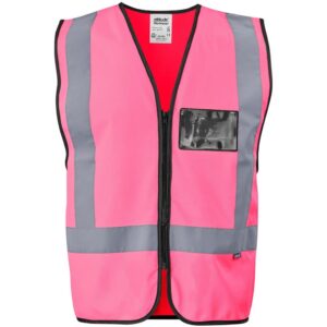 Direction En4 Hi-Viz Reflective Full Zip Vest - Image 12