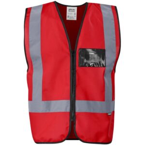 Direction En4 Hi-Viz Reflective Full Zip Vest - Image 13