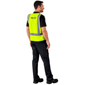 Direction En4 Hi-Viz Reflective Full Zip Vest - Image 4