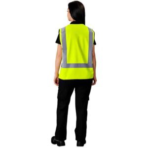 Direction En4 Hi-Viz Reflective Full Zip Vest - Image 8