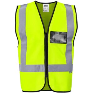 Direction En4 Hi-Viz Reflective Full Zip Vest - Image 15