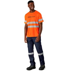 Construction Hi-Viz Reflective T-Shirt - Image 3