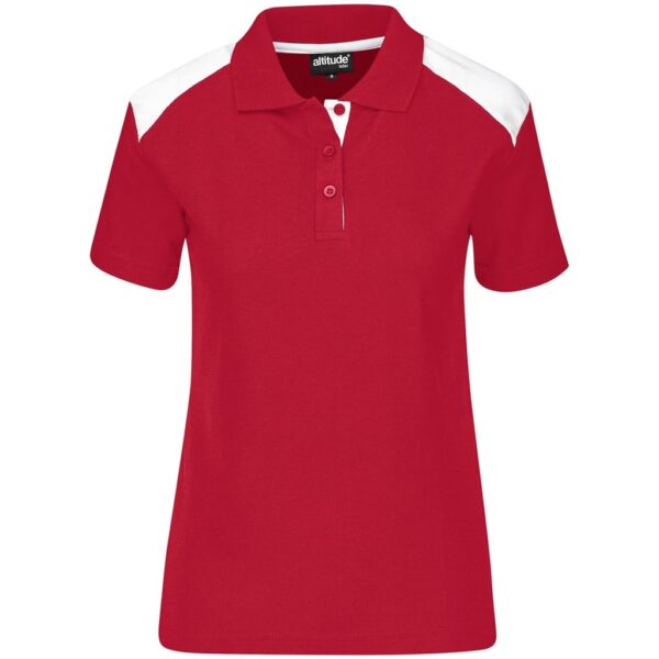 Ladies Apex Golf Shirt – Red — Ladies Apex Golf Shirt – Red