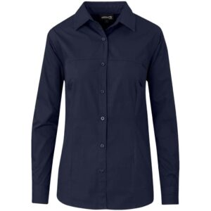 Ladies Long Sleeve Empire Shirt - Image 4