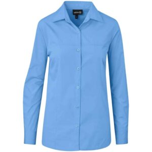 Ladies Long Sleeve Empire Shirt - Image 5