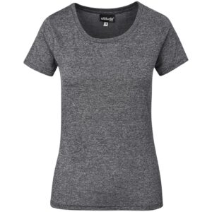 Ladies Oregon Melange T-Shirt – Charcoal — Ladies Oregon Melange T-Shirt – Charcoal