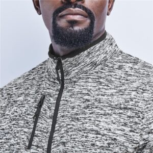 Mens Paragon Fleece Jacket - Grey - Image 4