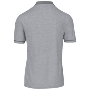 Mens Verge Golf Shirt - Light Grey - Image 5