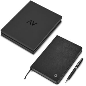 Alex Varga Corinthia Hard Cover Notebook & Pen Set - Image 3