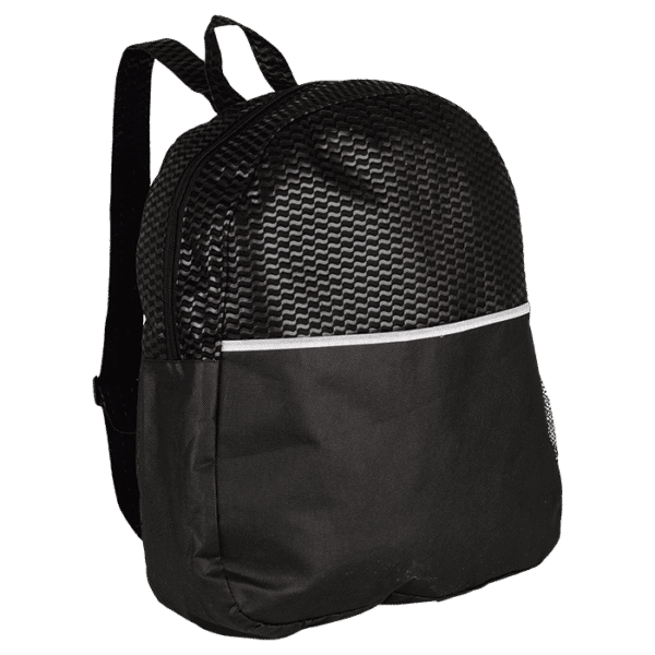Wave Design Backpack Non-Woven