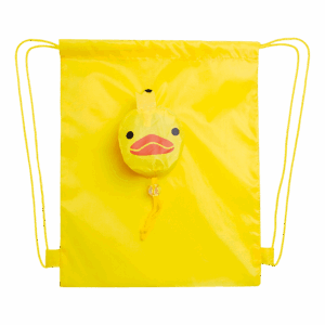 Kissa Foldable Drawstring Bag - Image 3