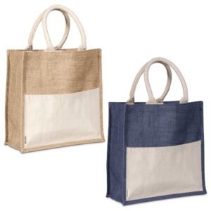 Okiyo Kachi Jute & Cotton Tote - Image 3