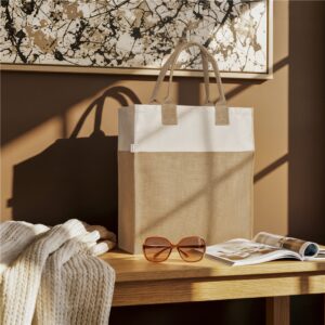 Okiyo Atsui Jute & Cotton Tote - Image 2