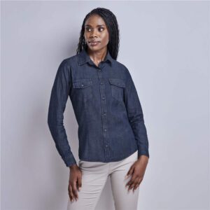 Ladies Long Sleeve Eastwood Shirt - Image 3