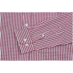 Ladies Long Sleeve Kenton Shirt - Red - Image 2