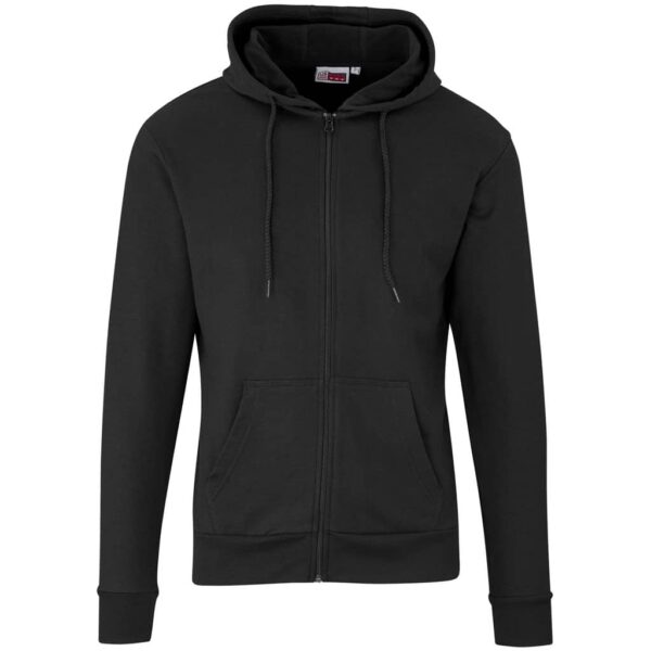 Mens Bravo Hooded Sweater – Black — Mens Bravo Hooded Sweater – Black
