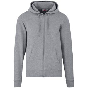 Mens Bravo Hooded Sweater – Grey — Mens Bravo Hooded Sweater – Grey