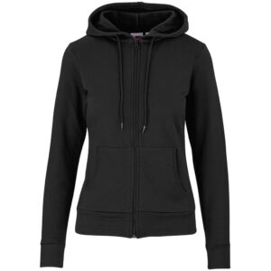 Ladies Bravo Hooded Sweater – Black — Ladies Bravo Hooded Sweater – Black