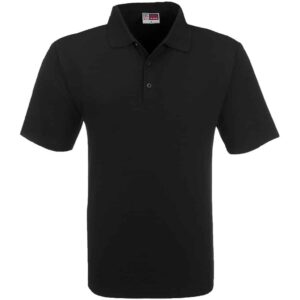 Mens Cardinal Golf Shirt – Black — Mens Cardinal Golf Shirt – Black