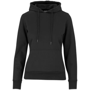Ladies Omega Hooded Sweater – Black — Ladies Omega Hooded Sweater – Black