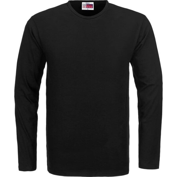 Mens Long Sleeve Portland T-Shirt – Black — Mens Long Sleeve Portland T-Shirt – Black
