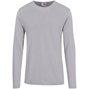 Mens Long Sleeve Portland T-Shirt – Grey — Mens Long Sleeve Portland T-Shirt – Grey