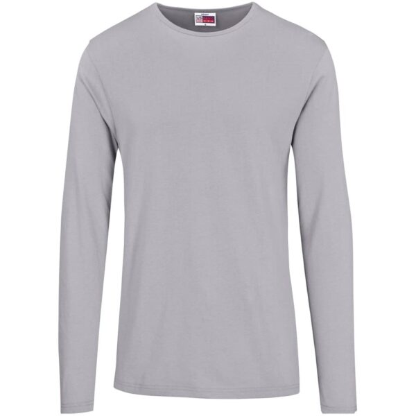 Mens Long Sleeve Portland T-Shirt – Grey — Mens Long Sleeve Portland T-Shirt – Grey