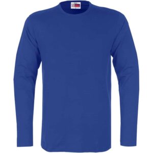 Mens Long Sleeve Portland T-Shirt – Royal Blue — Mens Long Sleeve Portland T-Shirt – Royal Blue