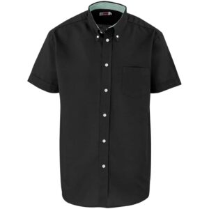 Mens Short Sleeve Aspen Shirt – Black — Mens Short Sleeve Aspen Shirt – Black