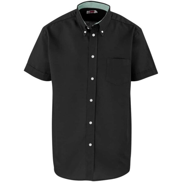 Mens Short Sleeve Aspen Shirt – Black — Mens Short Sleeve Aspen Shirt – Black
