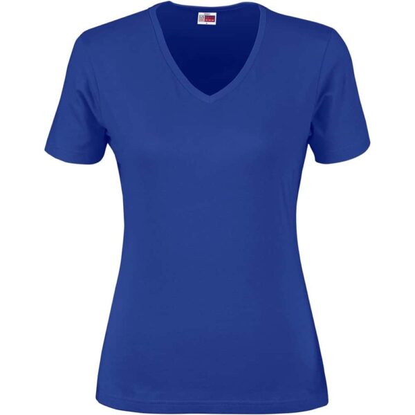 Ladies Super Club 165 V-Neck T-Shirt – Royal Blue — Ladies Super Club 165 V-Neck T-Shirt – Royal Blue