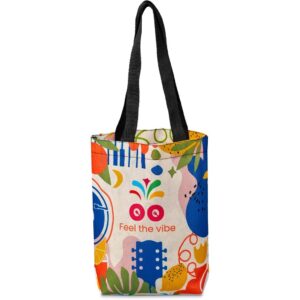 Hoppla Bayside Recycled PET Stitch-Bond Shopper - Image 2