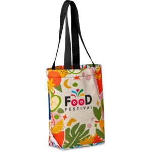 Hoppla Bayside Recycled PET Stitch-Bond Shopper - Image 3