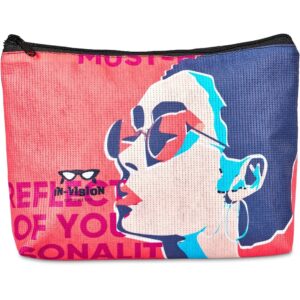 Hoppla Leanne Recycled PET Stitch-Bond Maxi Toiletry Bag - Image 5