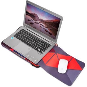 Hoppla Grotto Neoprene Laptop Sleeve with Mouse Pad – 13-14 inch - Image 12