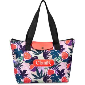 Hoppla Rosebank Polyester Roll-Up Tote Bag - Image 2