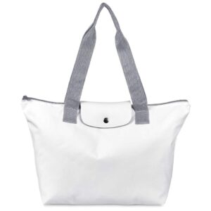 Hoppla Rosebank Polyester Roll-Up Tote Bag - Image 5